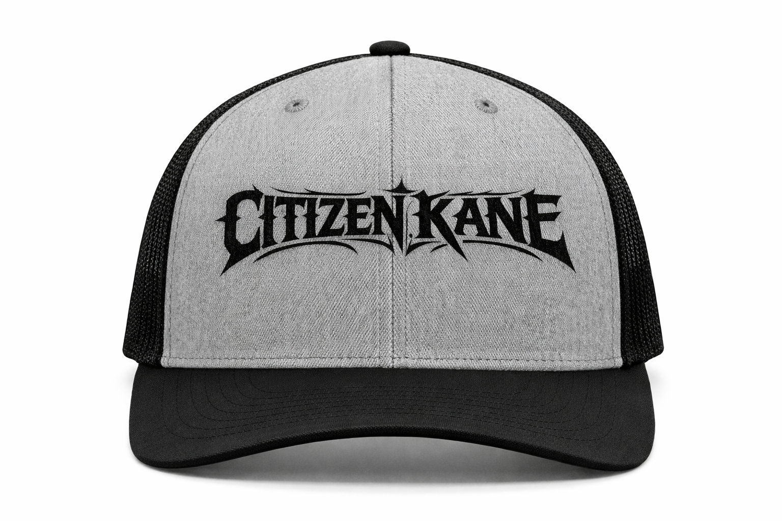 Citizen Kane Black Logo Trucker Hat