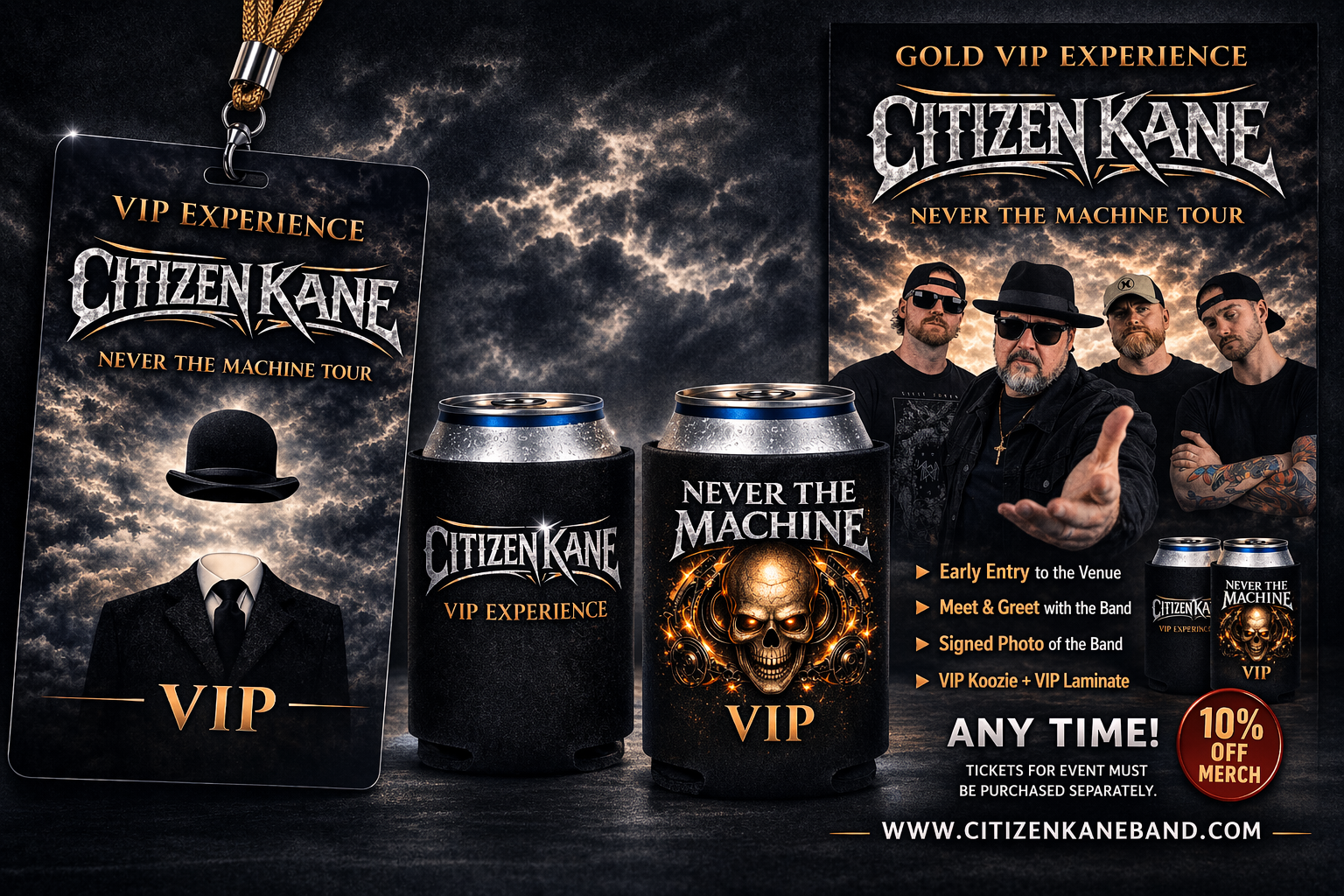 Citizen Kane Gold VIP Experience
